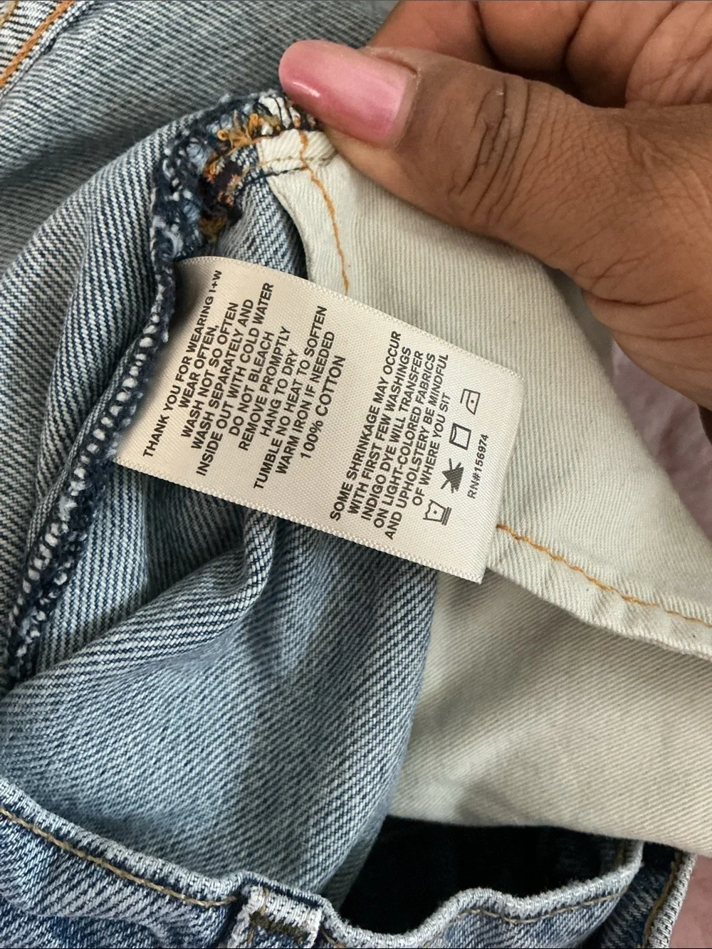 imogene + willie Sophie  High Rise Blue Jeans